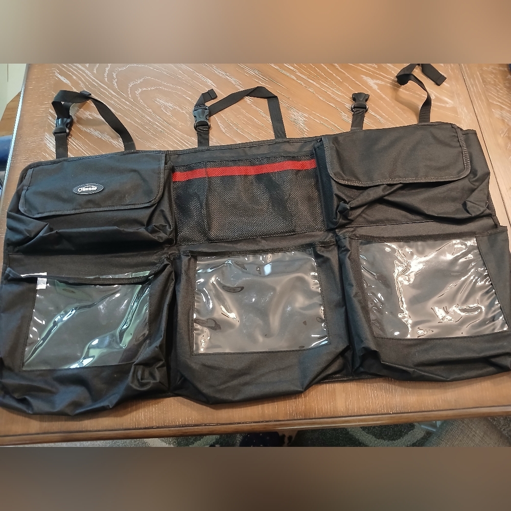 Black and Red Hatchback Organizer